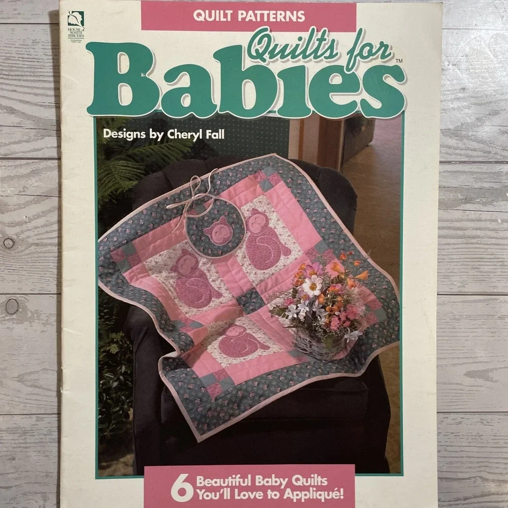 Vintage‎ 1990's Lot Of 4 Quilting Pattern Magazines Baby Christmas Butterfly